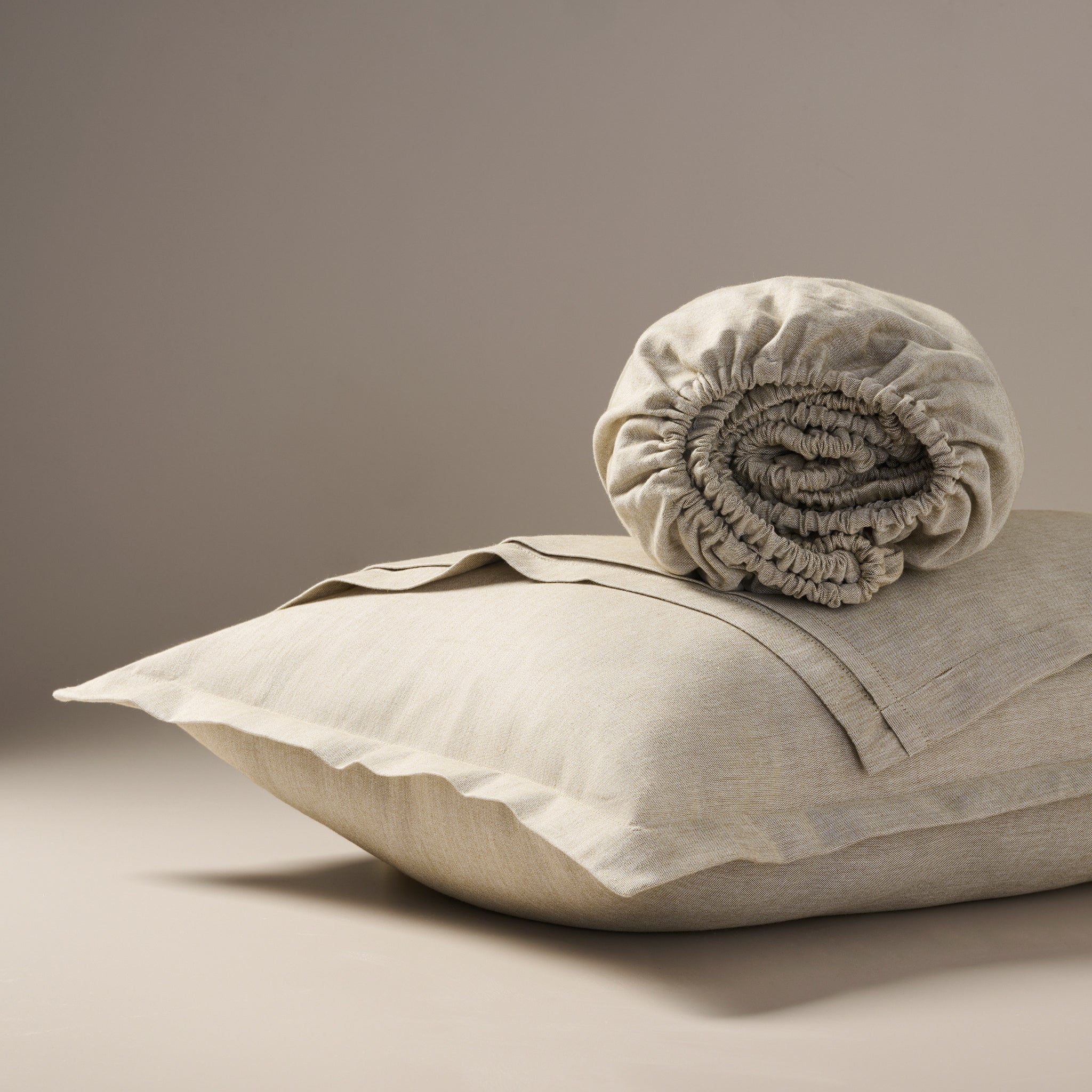 Ginger | Cotton Bamboo | Chambray | Bedsheet