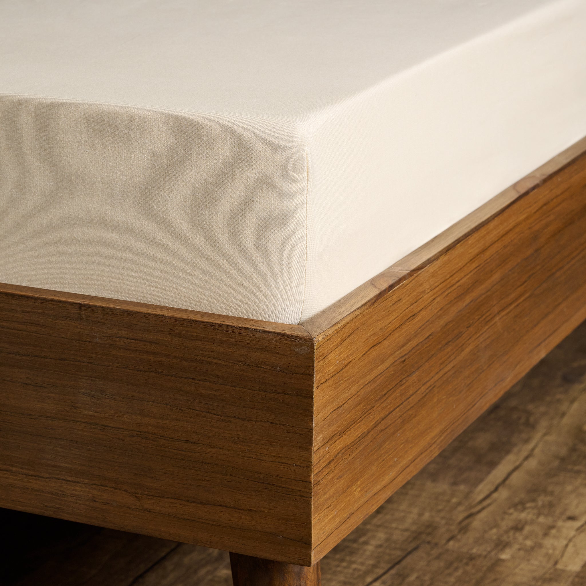 Sand | Cotton Bamboo | Chambray | Bedsheet