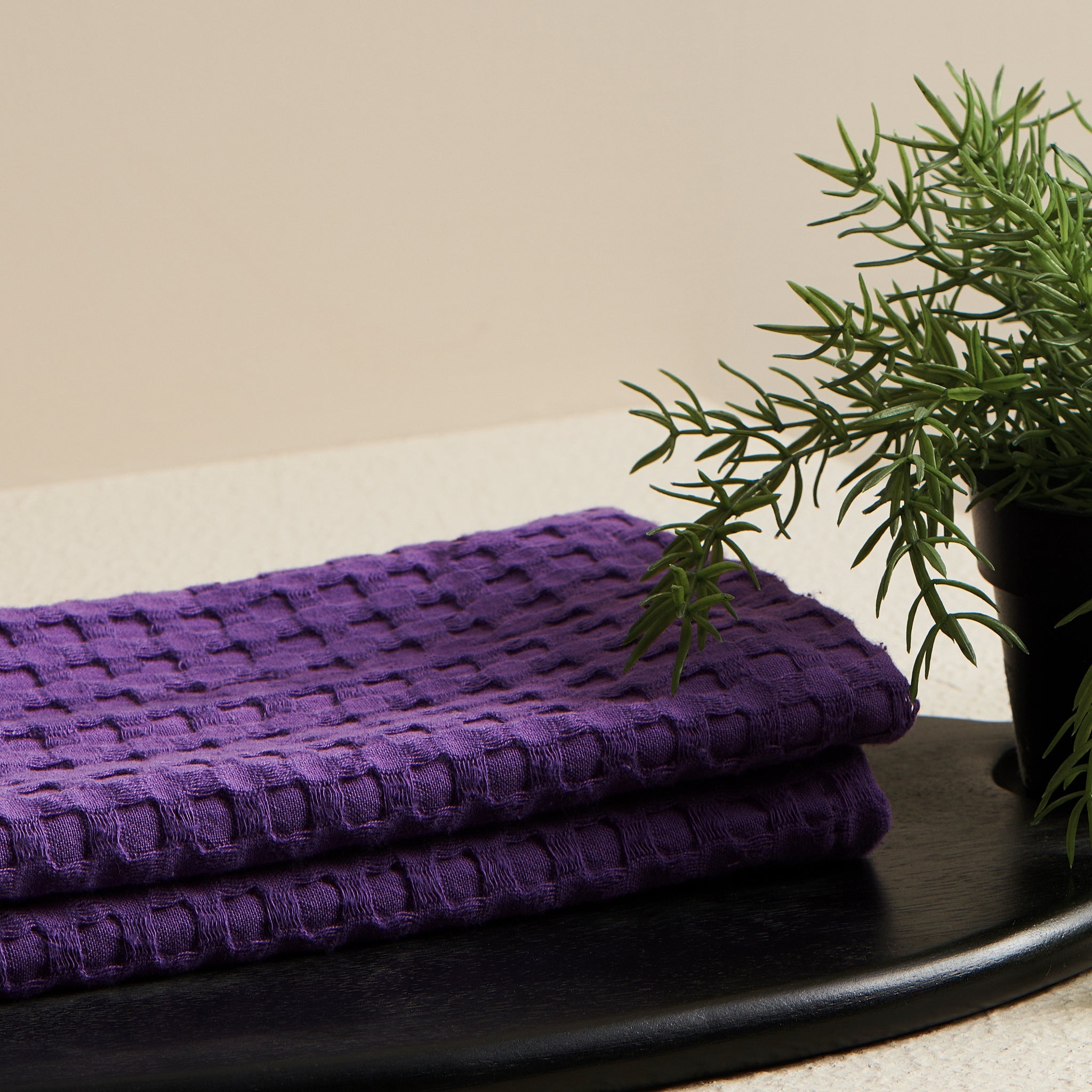 Pixel | Cotton | Waffle | Towel