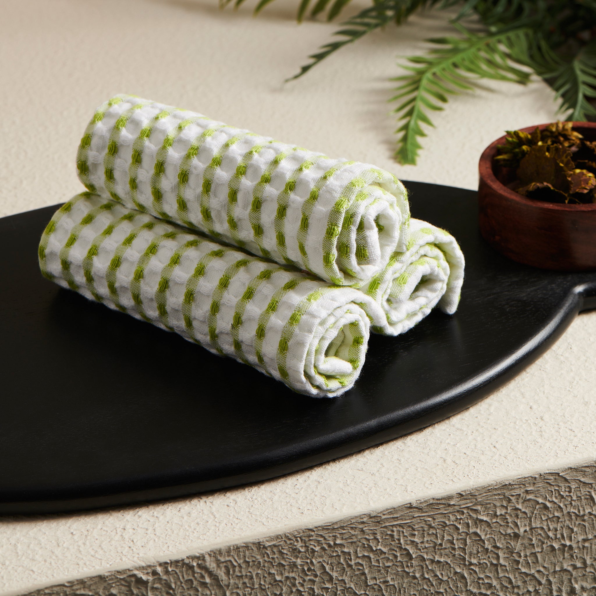 Kiwi | Cotton | Waffle | Face Towel