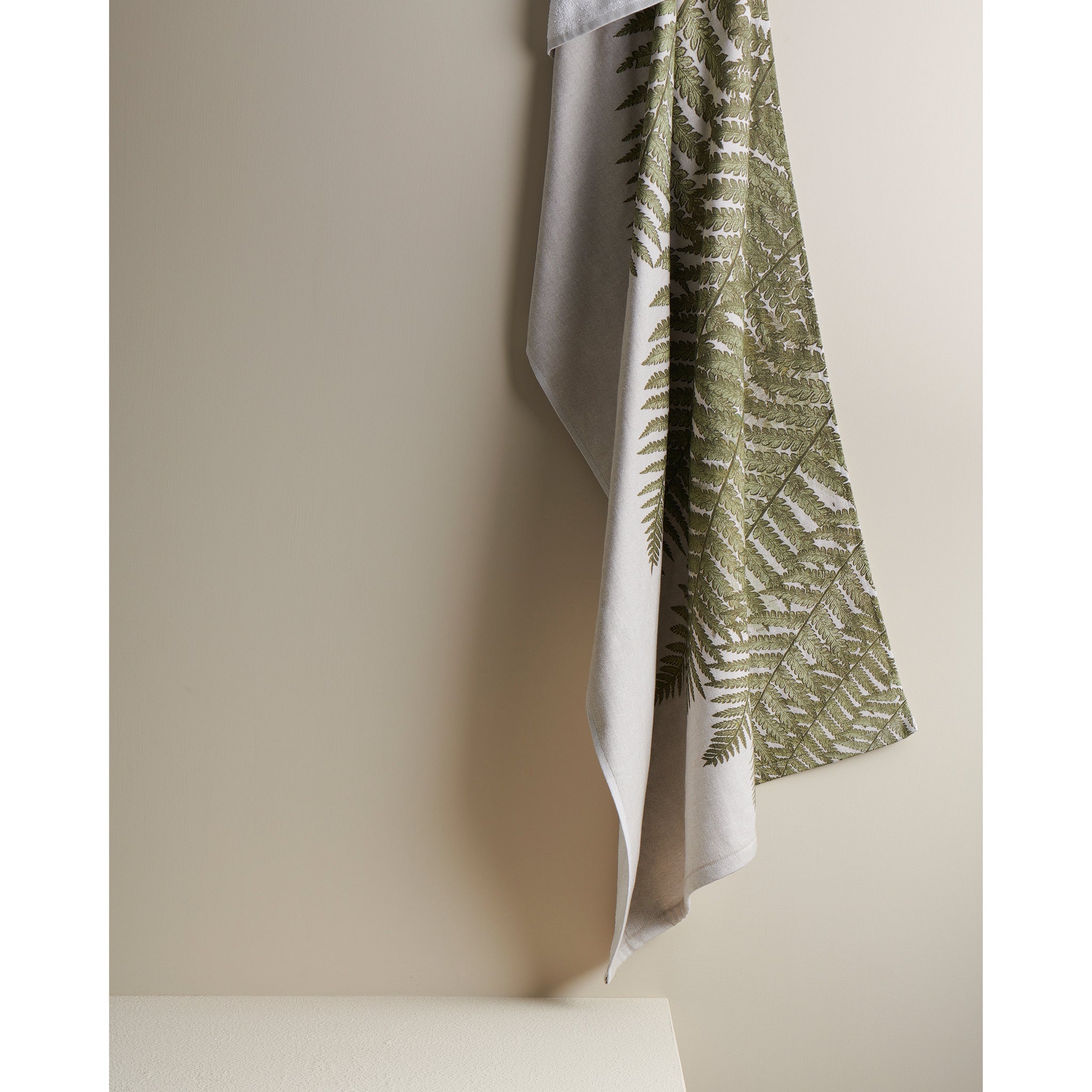Fern Print | Cotton Bamboo | Hammam Terry | Bath Towel