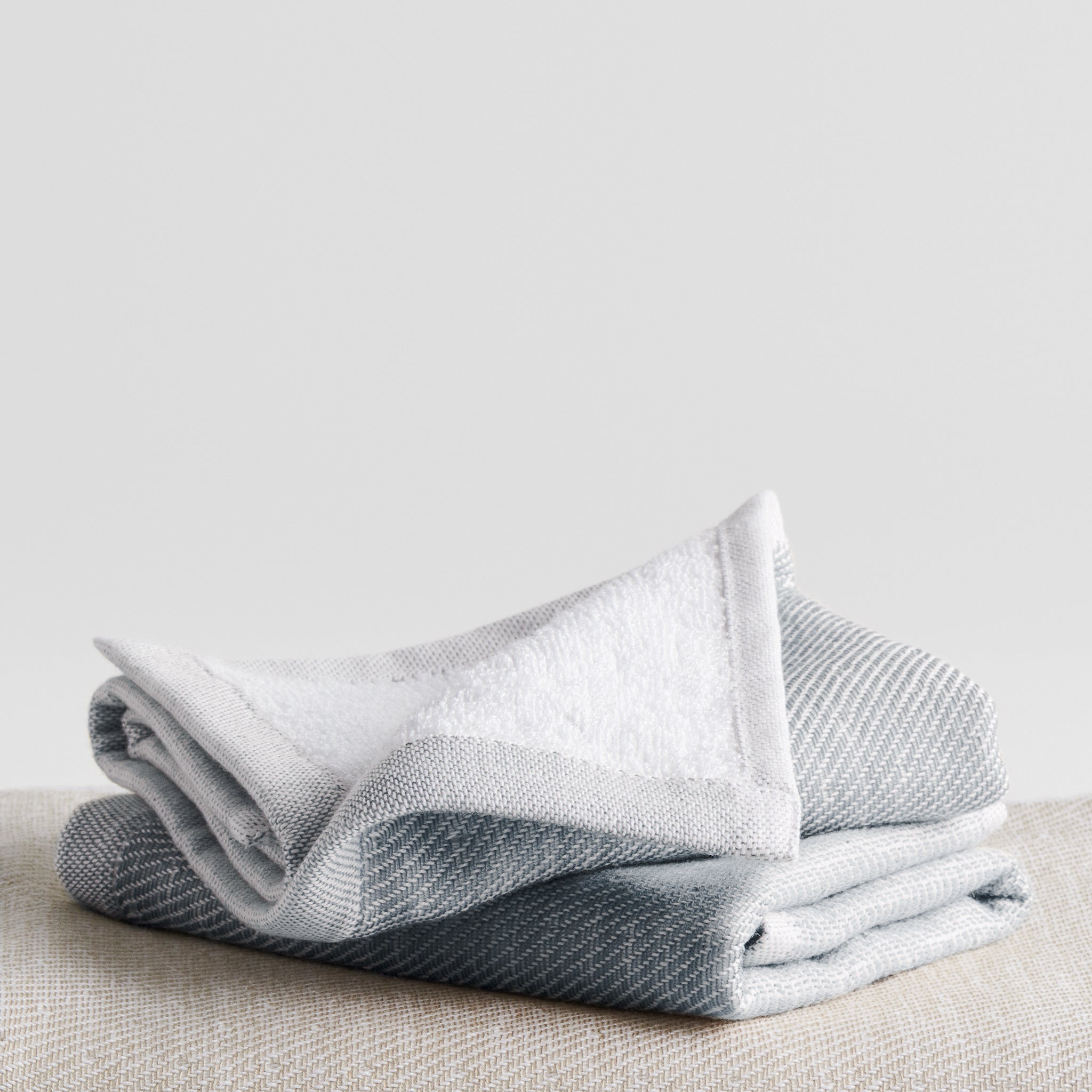 Storm | Cotton Bamboo | Hammam Terry | Face Towel