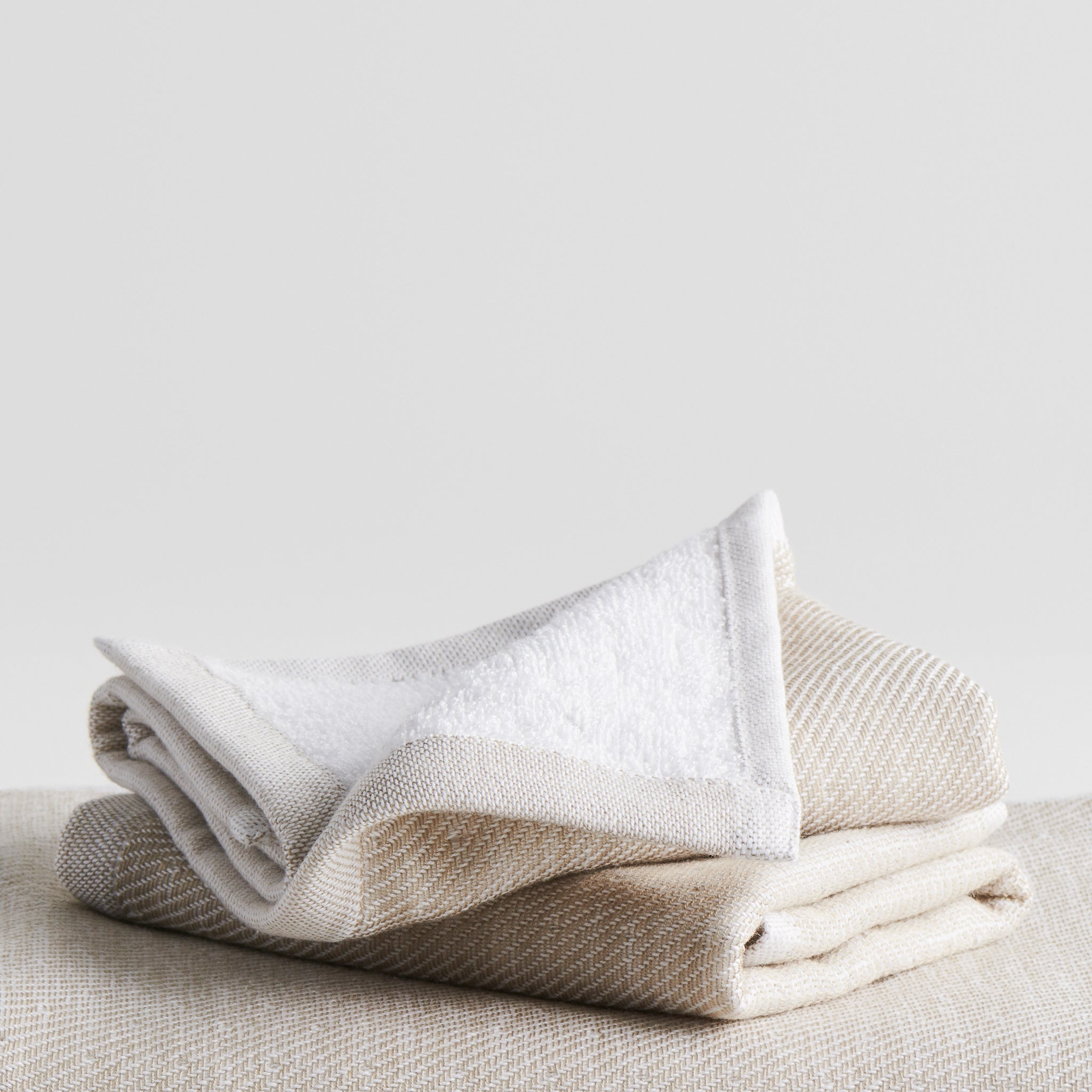 Clay | Cotton Bamboo | Hammam Terry | Face Towel