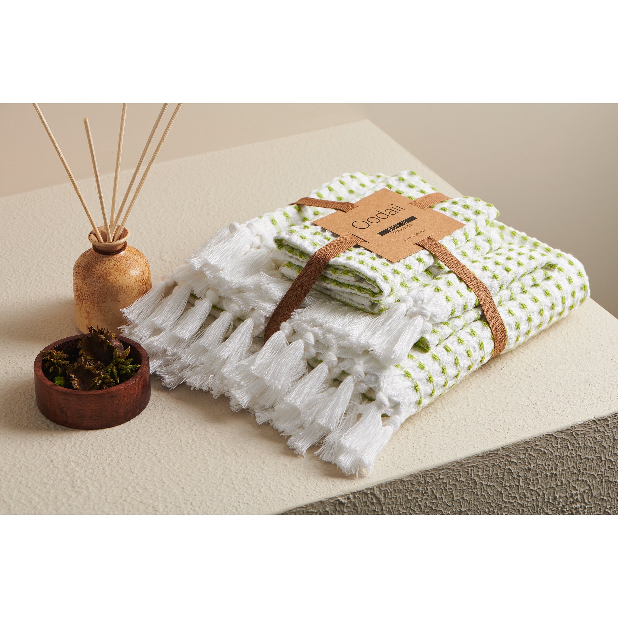 Sprinkle Box | Cotton | Waffle | Bath Set