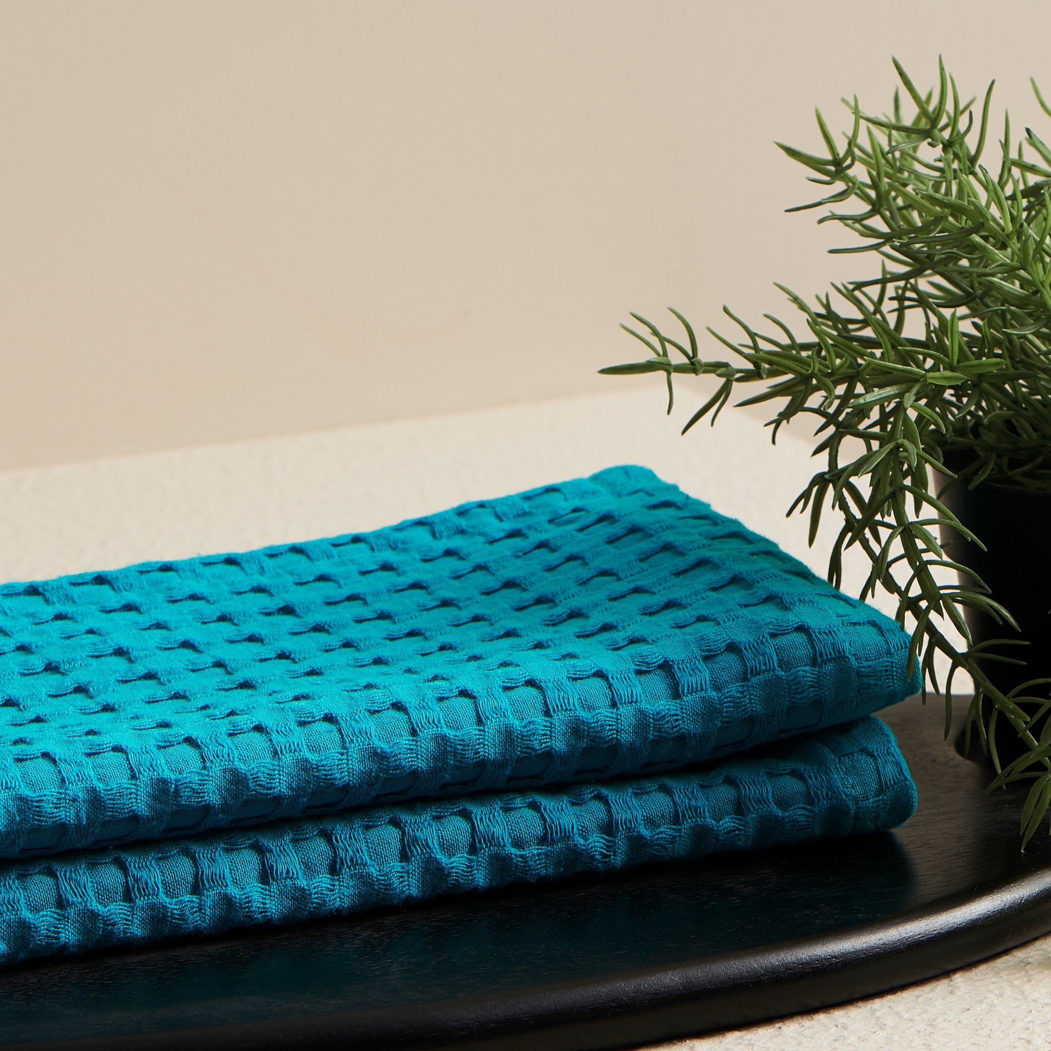 Pixel | Cotton | Waffle | Towel