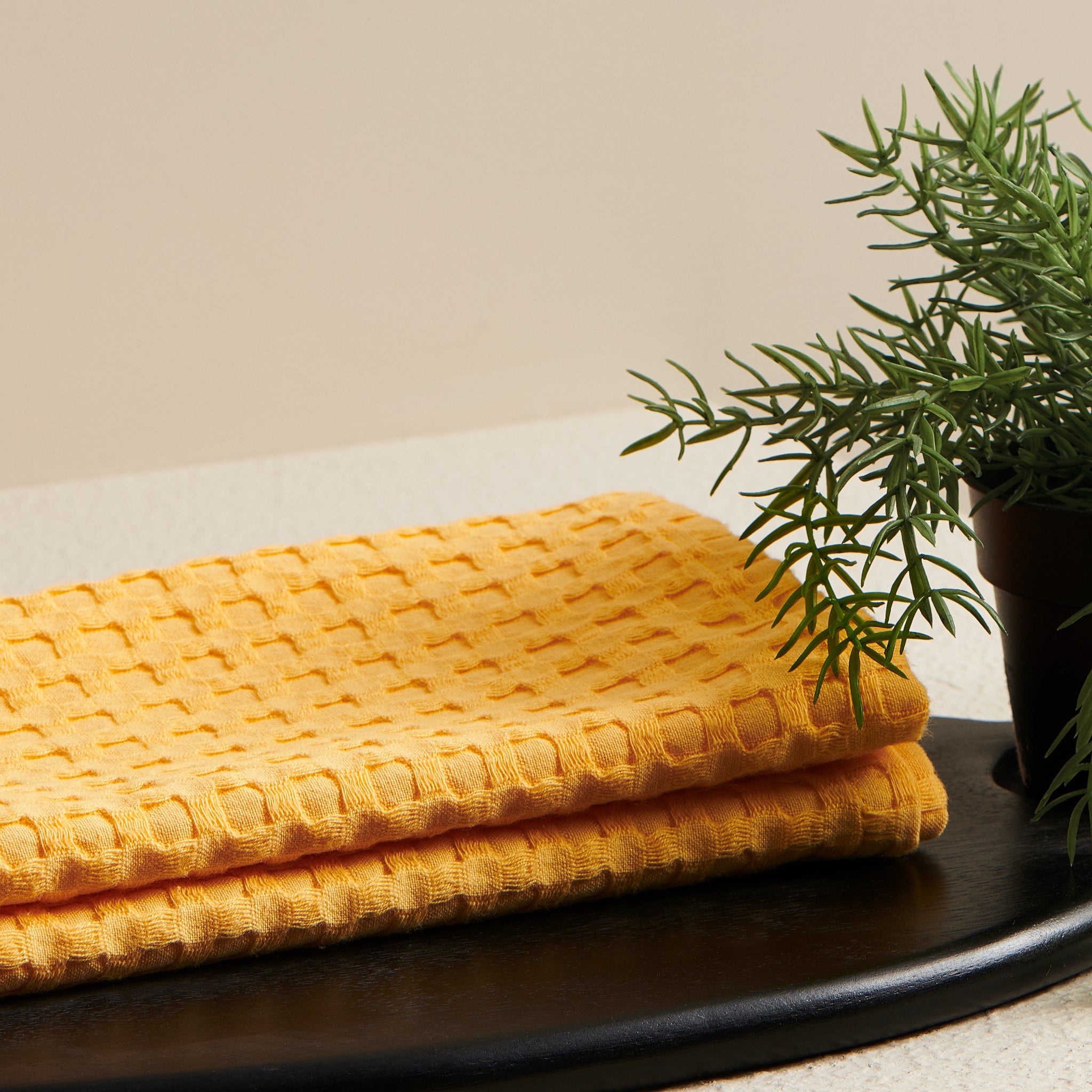 Pixel | Cotton | Waffle | Towel