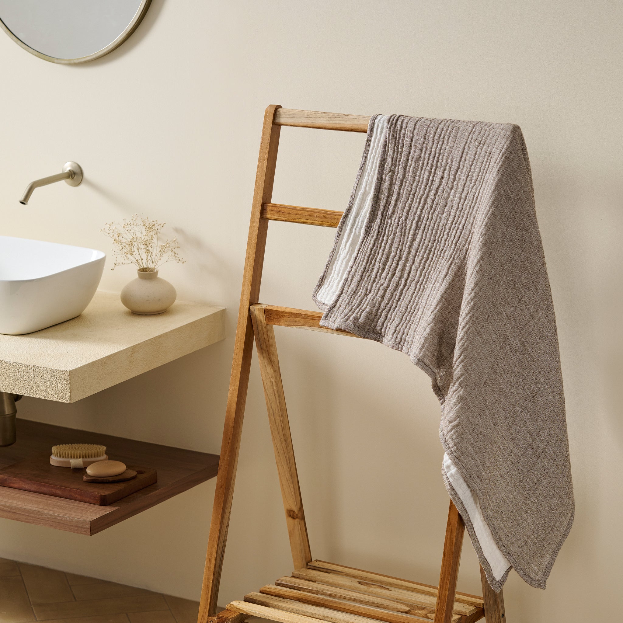 Opal | Cotton | Gauze | Bath Towel