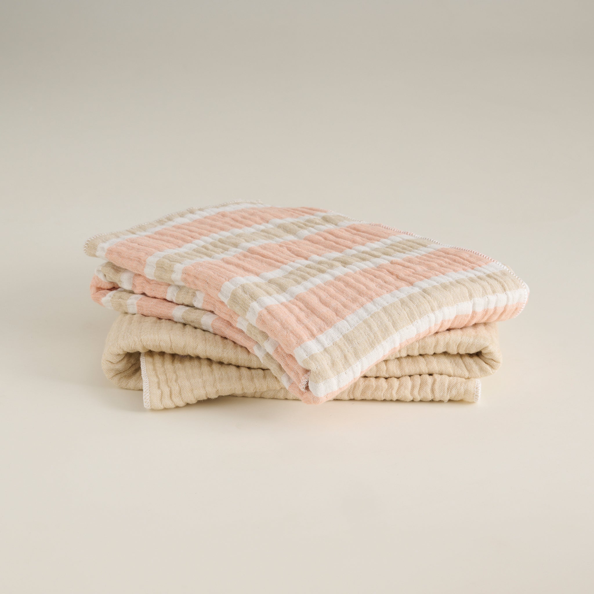 Candy Cane | Cotton Gauze | Bath Towel
