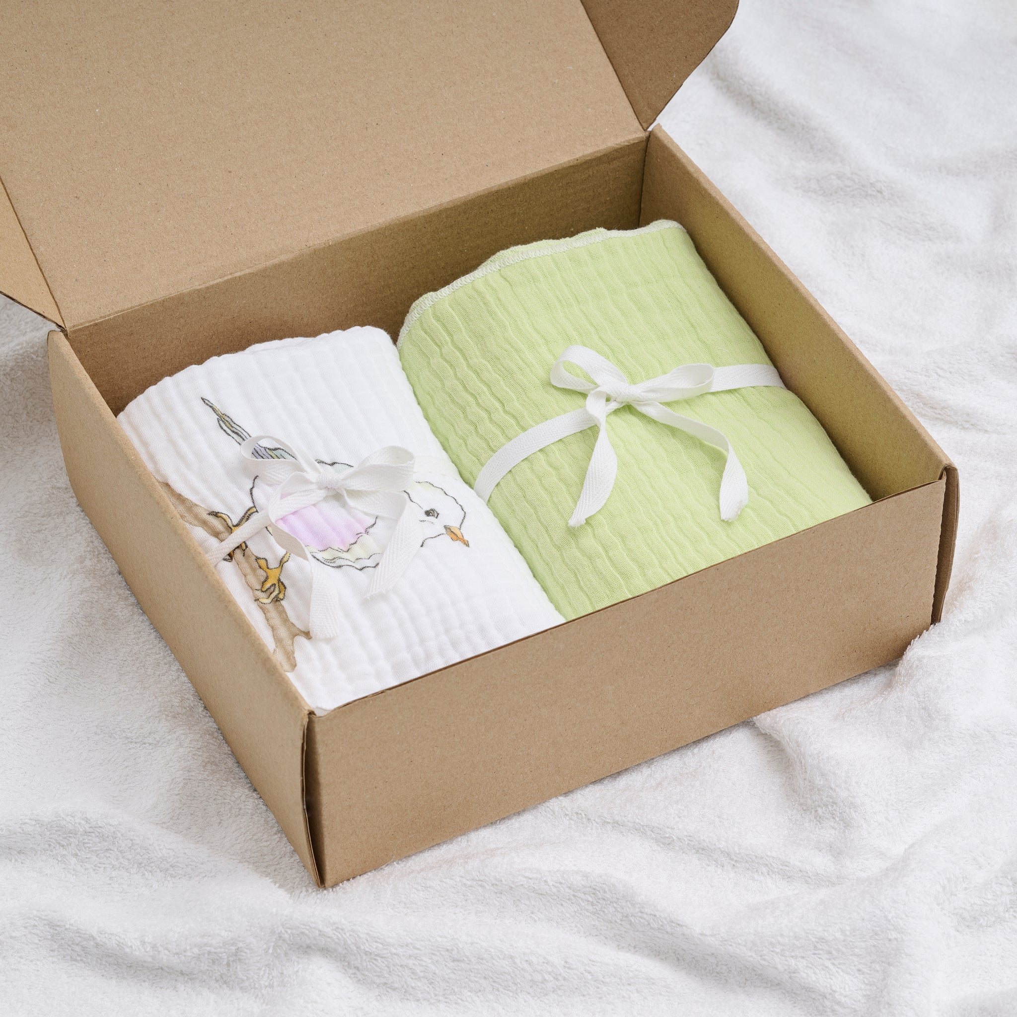 Little Bird | Cotton Gauze | Bath Set