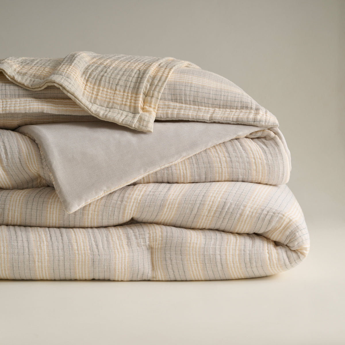 Louver | Cotton Bamboo | Gauze | Bed Set