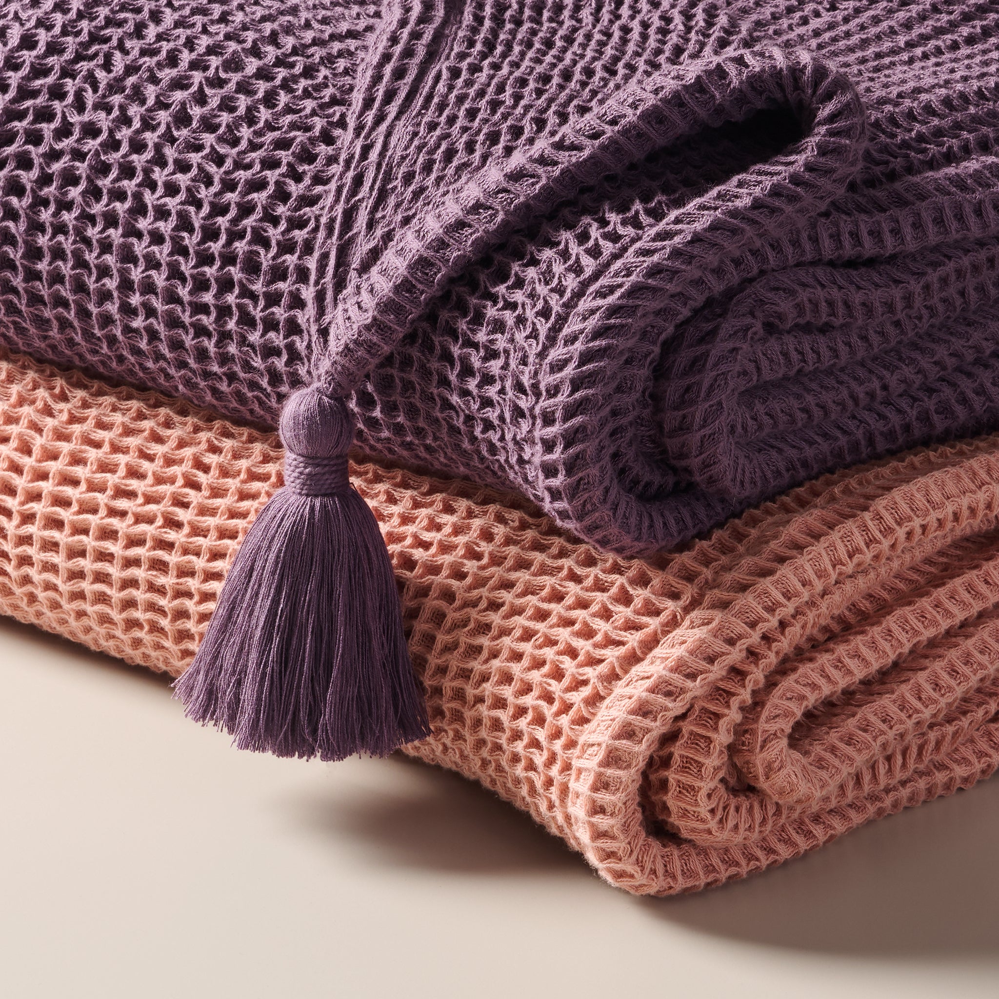 Sea Sponge |  Cotton | Waffle | Throw