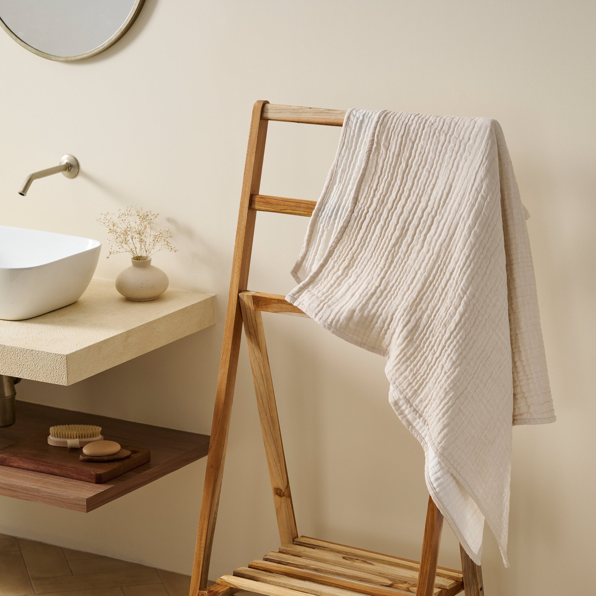 Opal | Cotton | Gauze | Bath Set