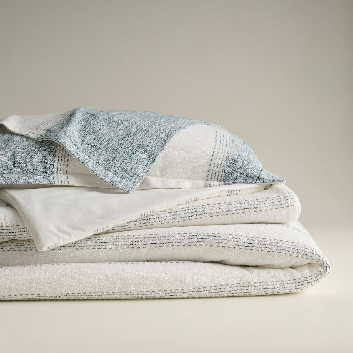 Shoreline | Cotton Bamboo | Slub | Bed Set