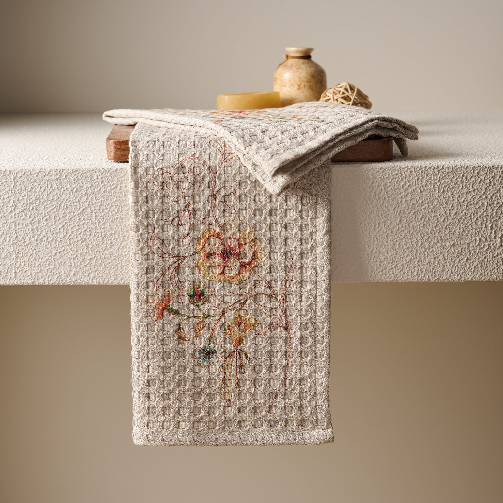 Sketchbook | Cotton Bamboo | Waffle | Bath Set