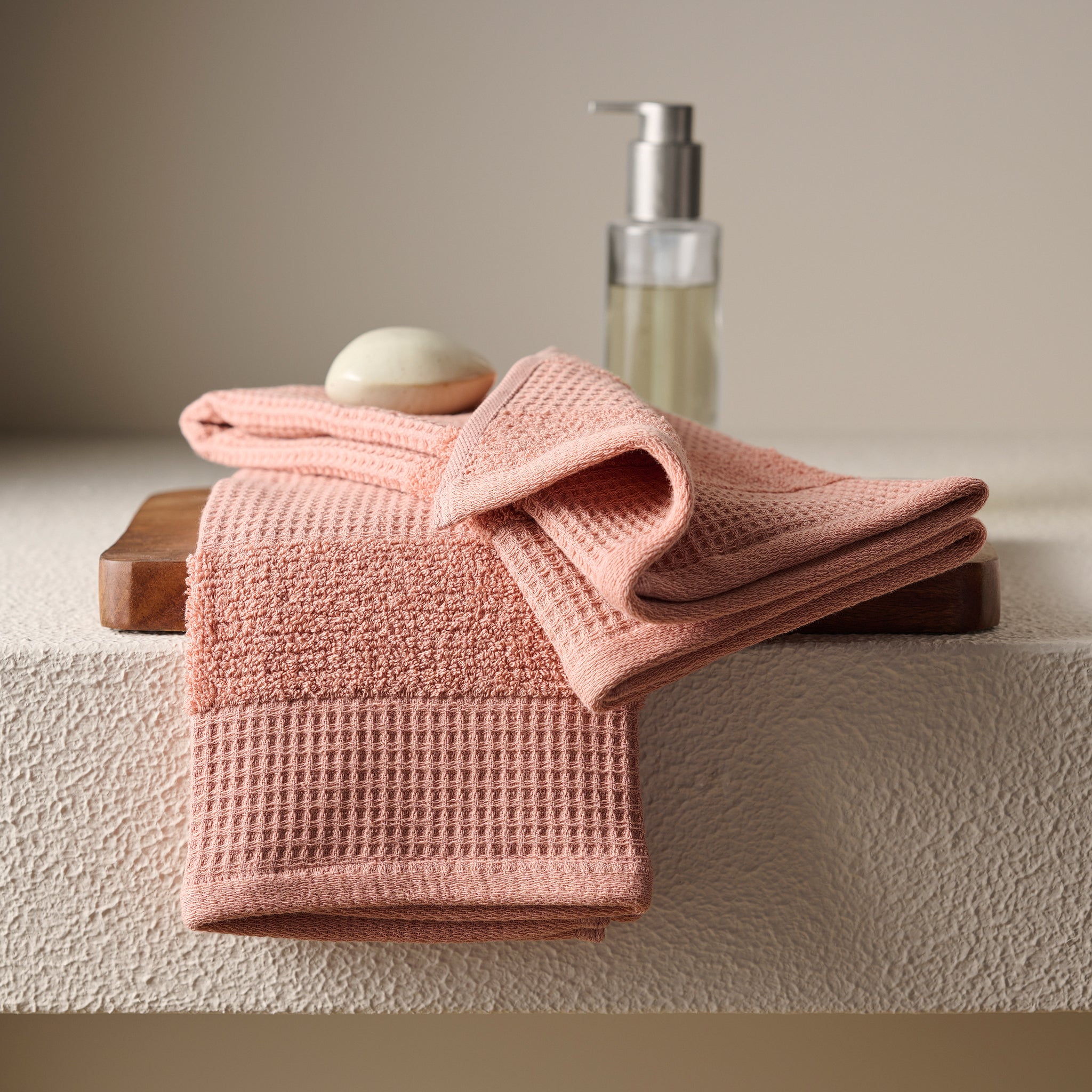 Pocket Square | Cotton | Waffle Terry | Bath Set