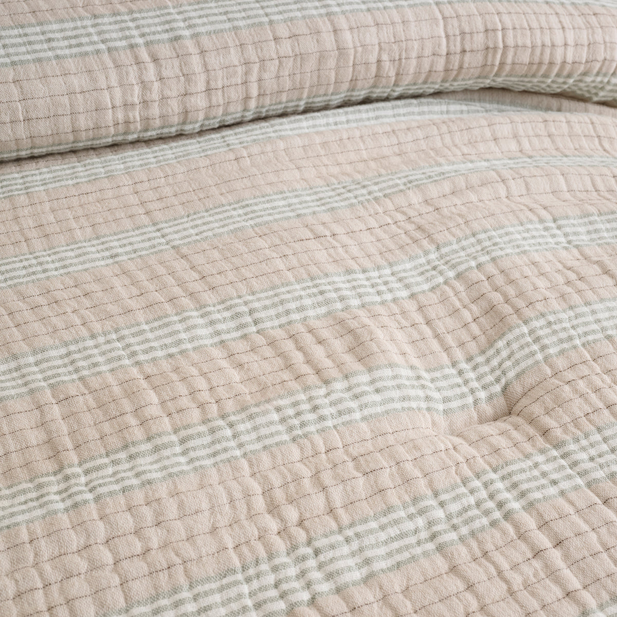 Louver | Cotton Bamboo | Gauze | Bed Set
