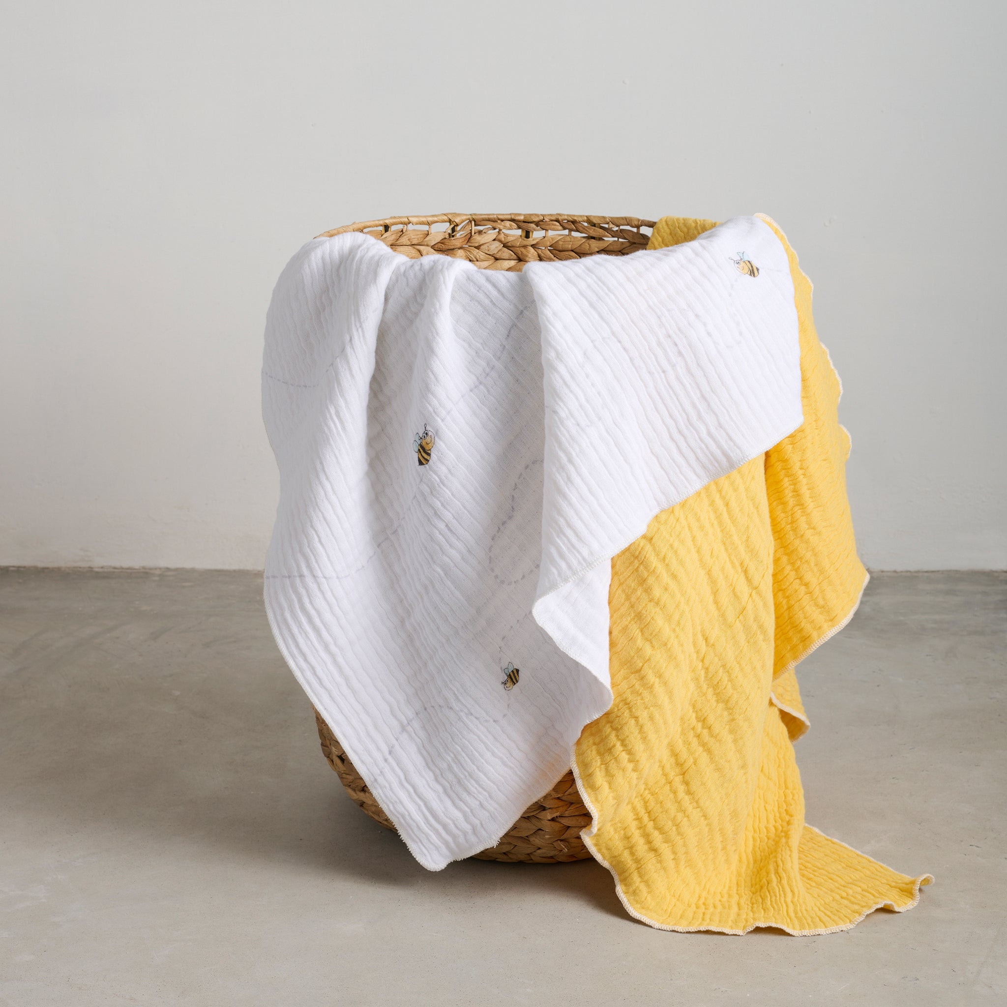 Little Bee | Cotton Gauze | Bath Set