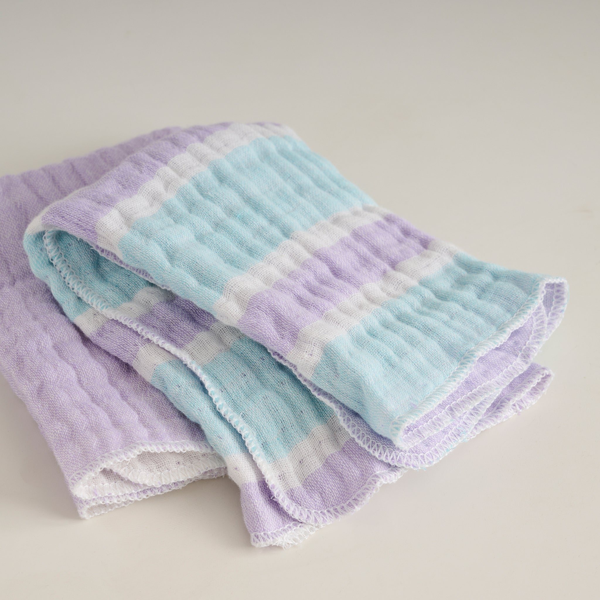Candy Cane | Cotton Gauze | Bath Set