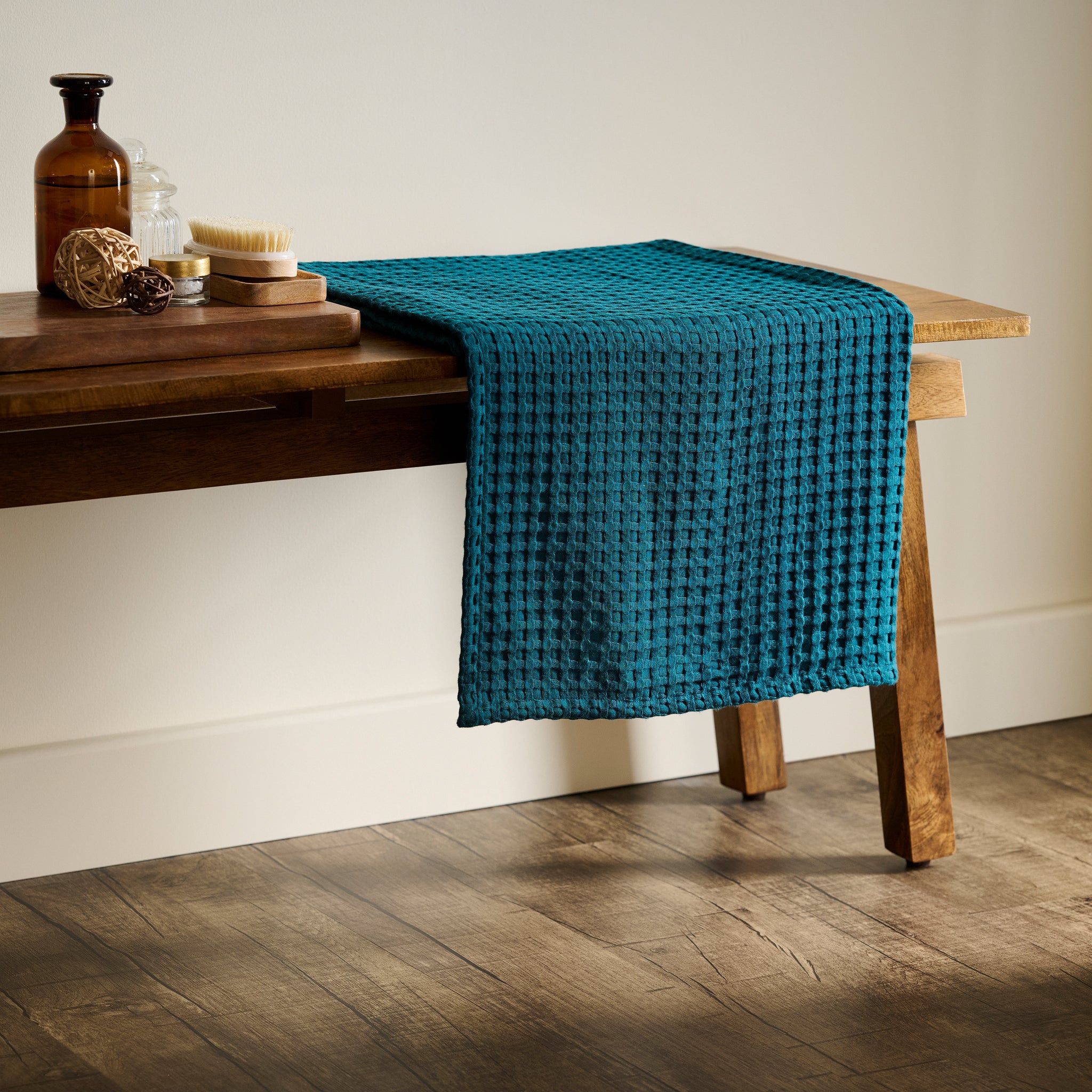 Mosaic | Cotton Bamboo | Waffle | Bath Towel
