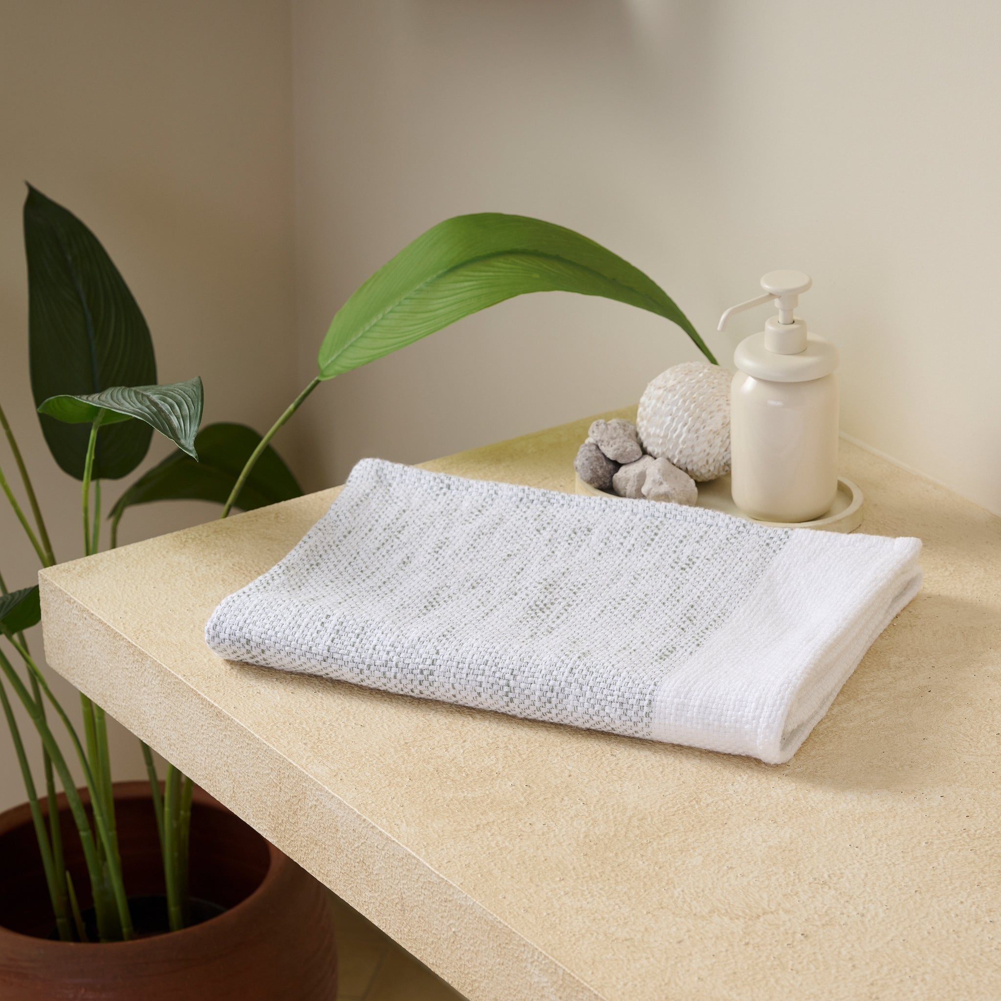 Lattice | Cotton | Slub | Bath Towel