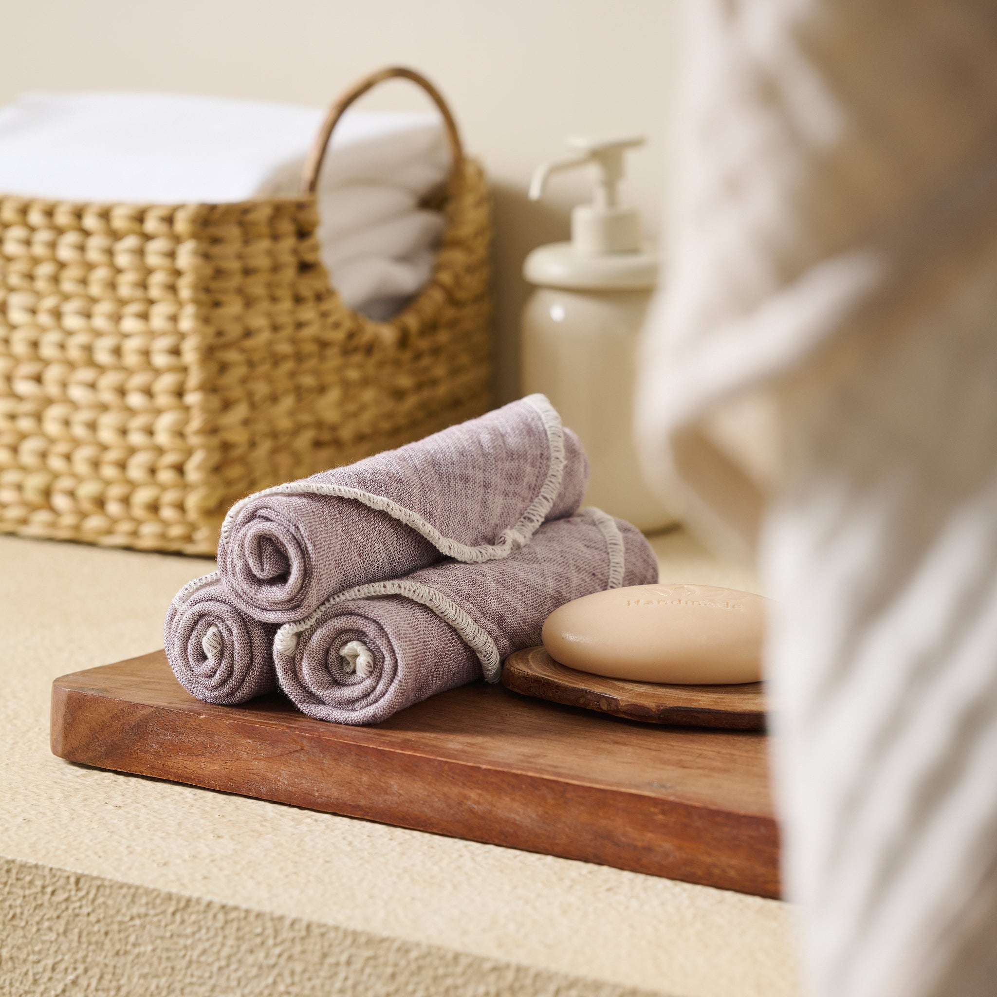 Opal | Cotton | Gauze | Bath Set