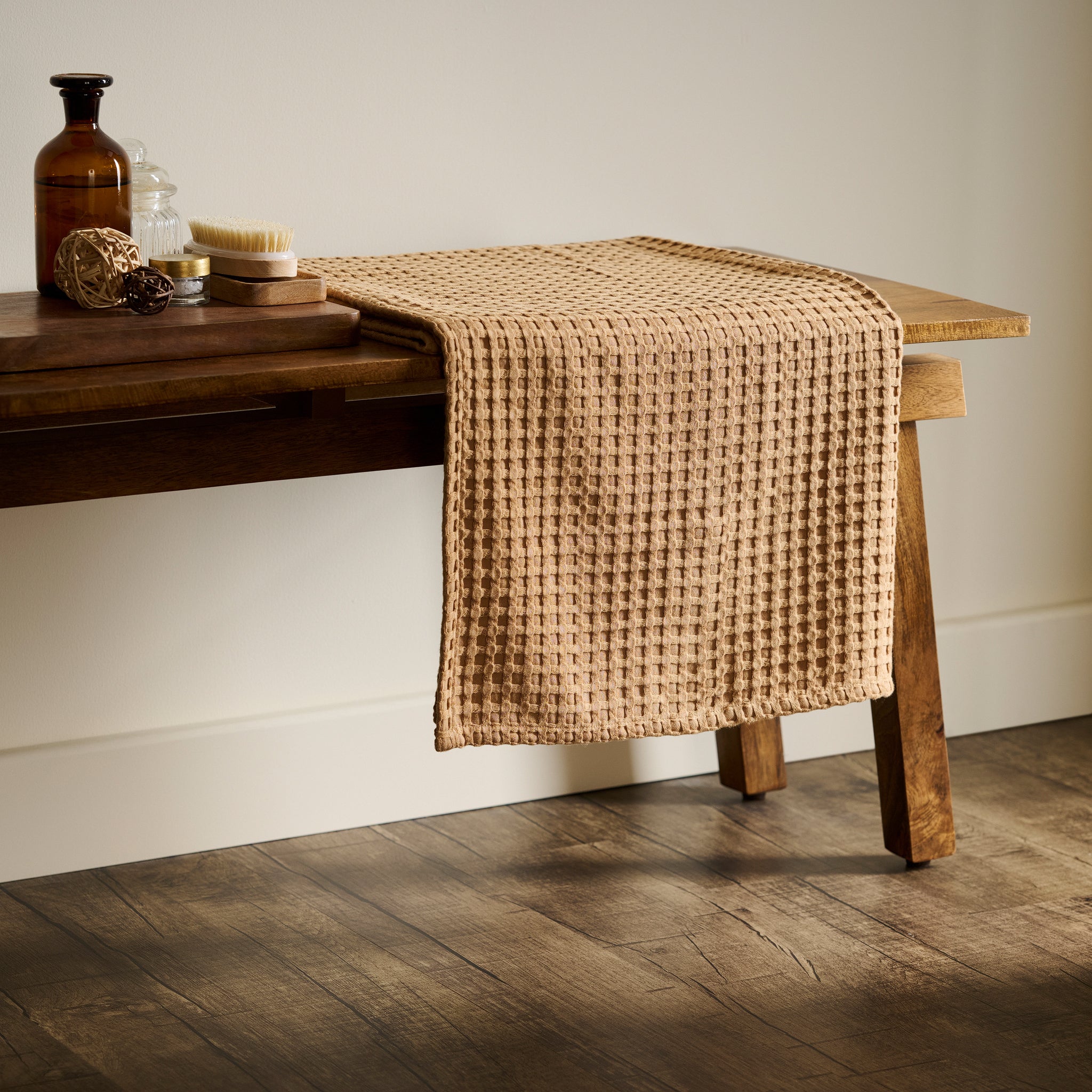 Mosaic | Cotton Bamboo | Waffle | Bath Towel