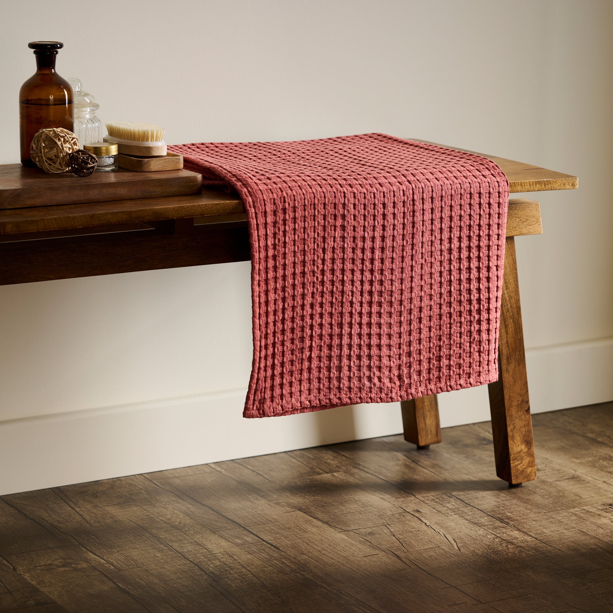 Mosaic | Cotton Bamboo | Waffle | Bath Towel