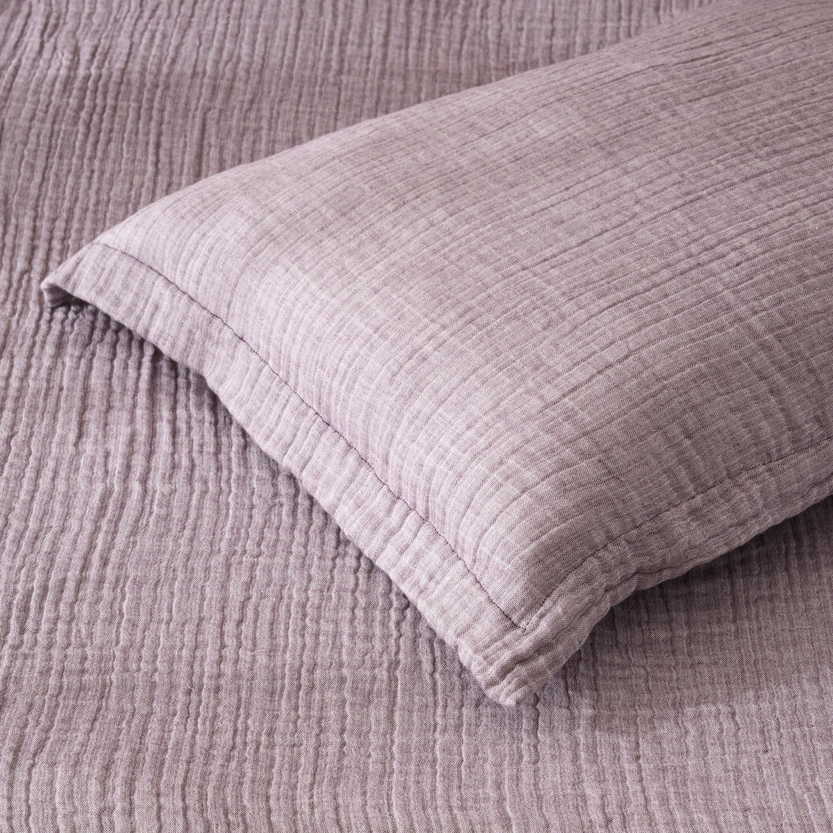 Oyster | Cotton Bamboo | Gauze | Bed Set