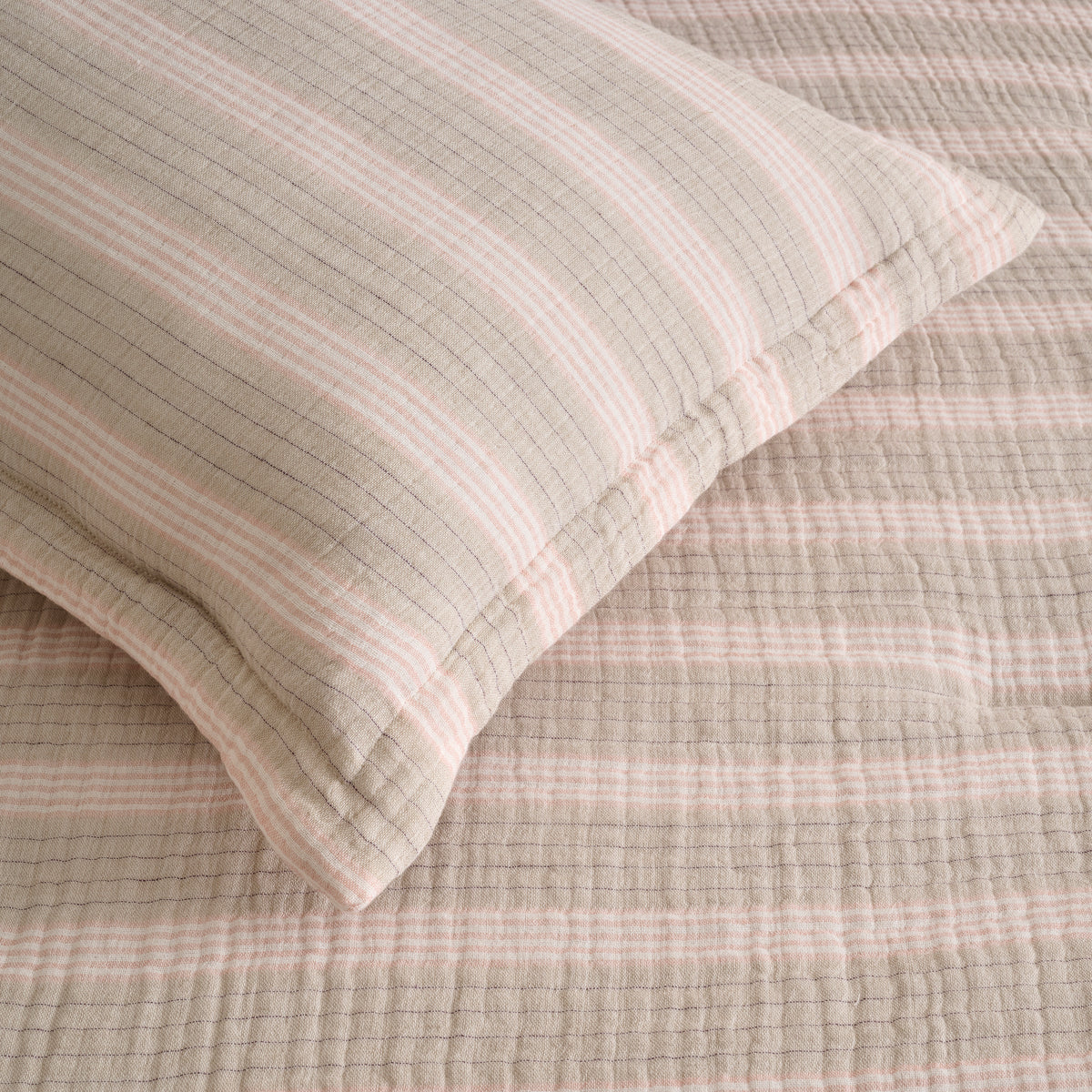 Louver | Cotton Bamboo | Gauze | Bed Set