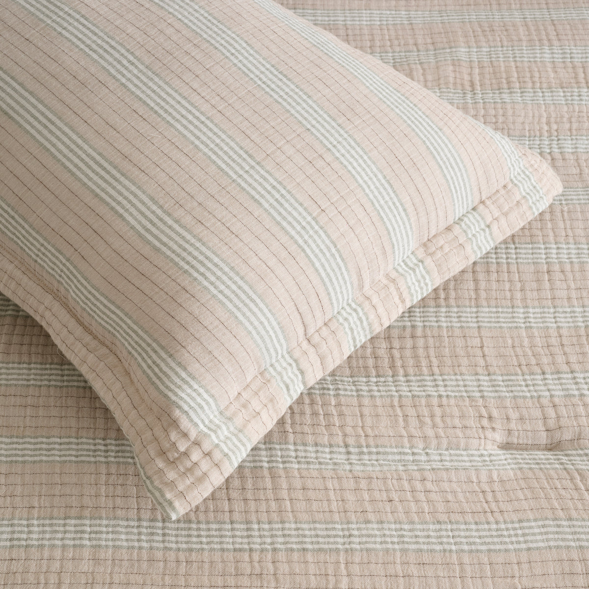 Louver | Cotton Bamboo | Gauze | Bed Set