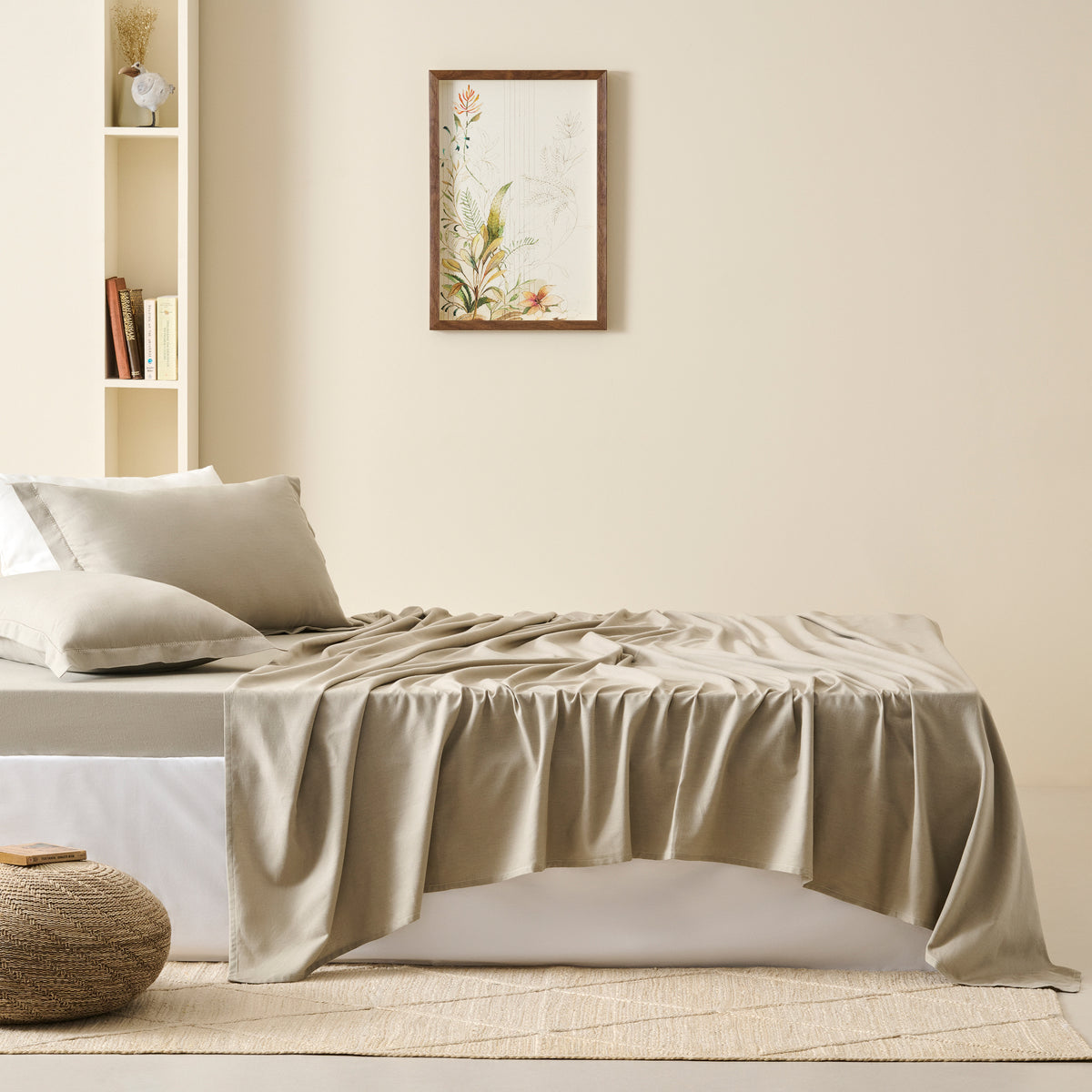 Louver | Cotton Bamboo | Gauze | Bed Set