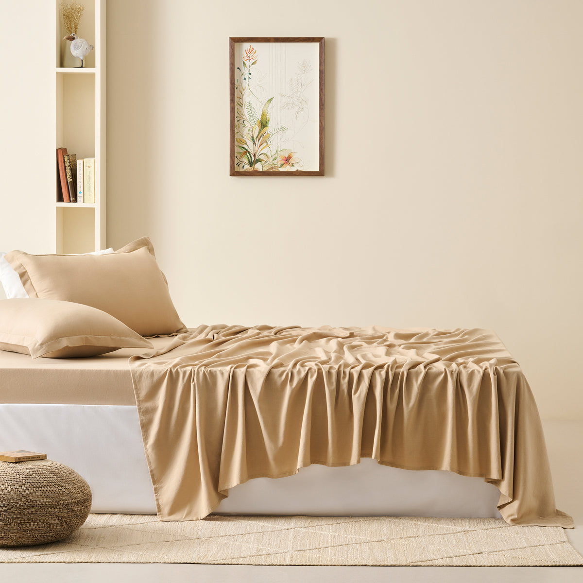 Louver | Cotton Bamboo | Gauze | Bed Set