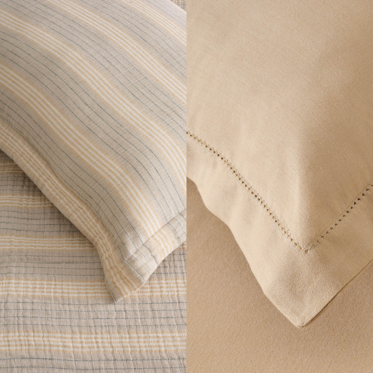 Louver | Cotton Bamboo | Gauze | Bed Set