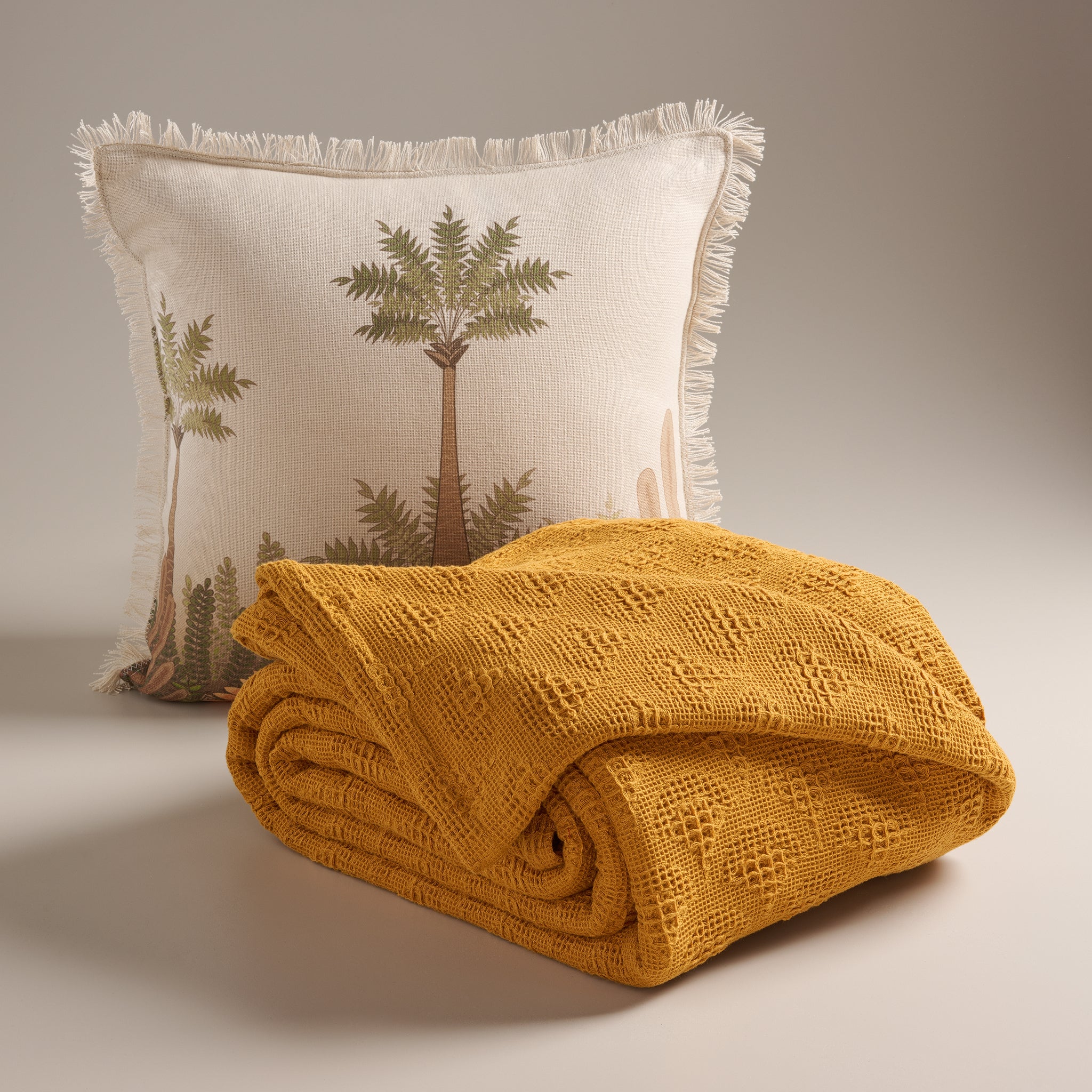 Pendant | Cotton | Waffle | Bed Cover
