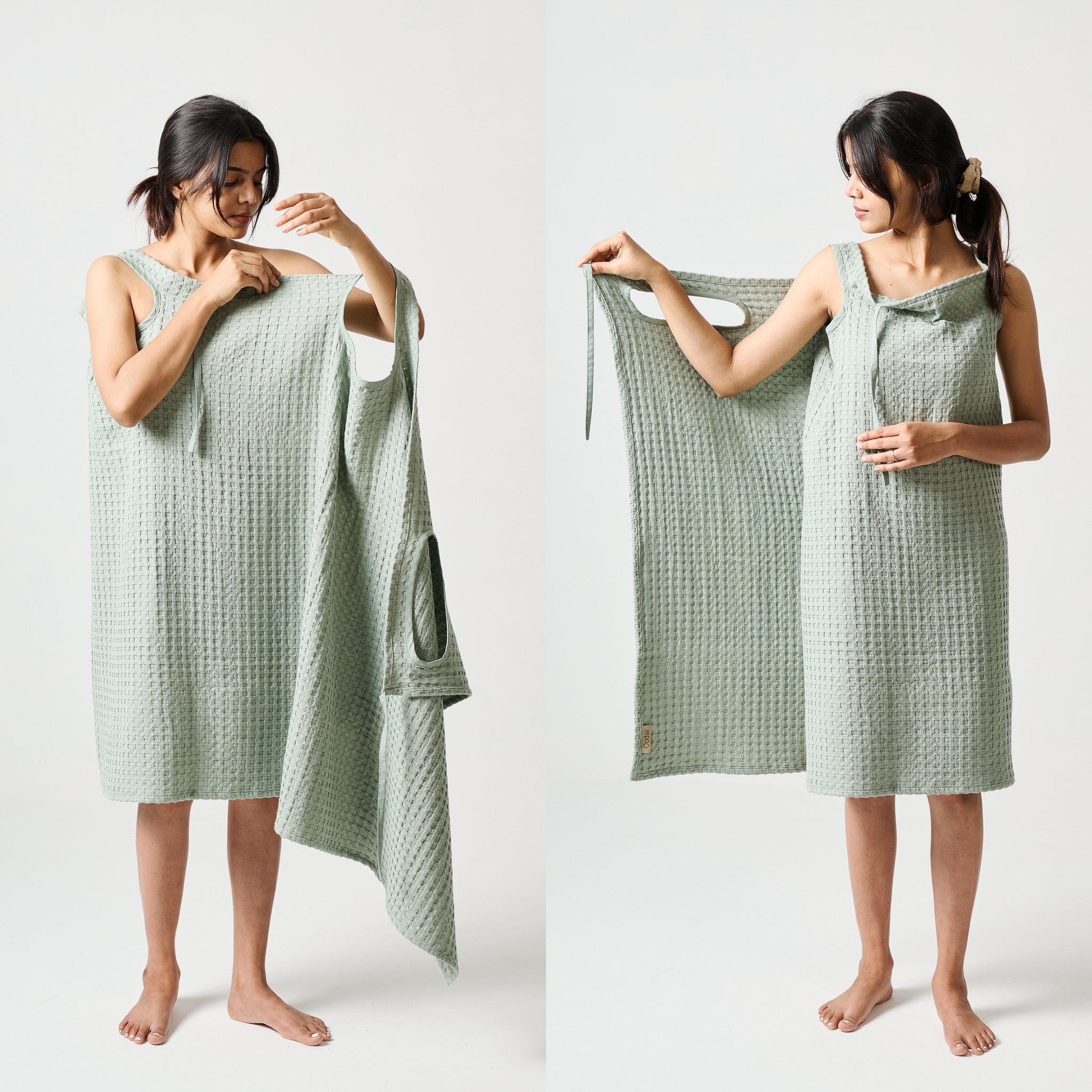 Ease Wrap | Cotton | Waffle | Bath Wrap