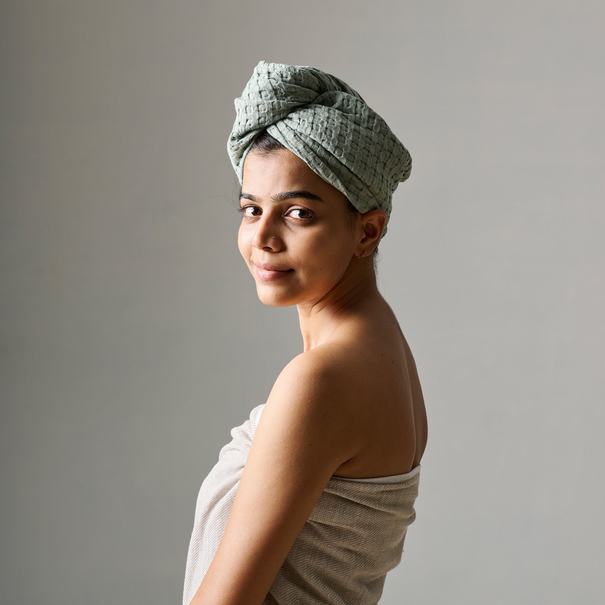 Tress Wrap | Cotton | Waffle | Hair Wrap