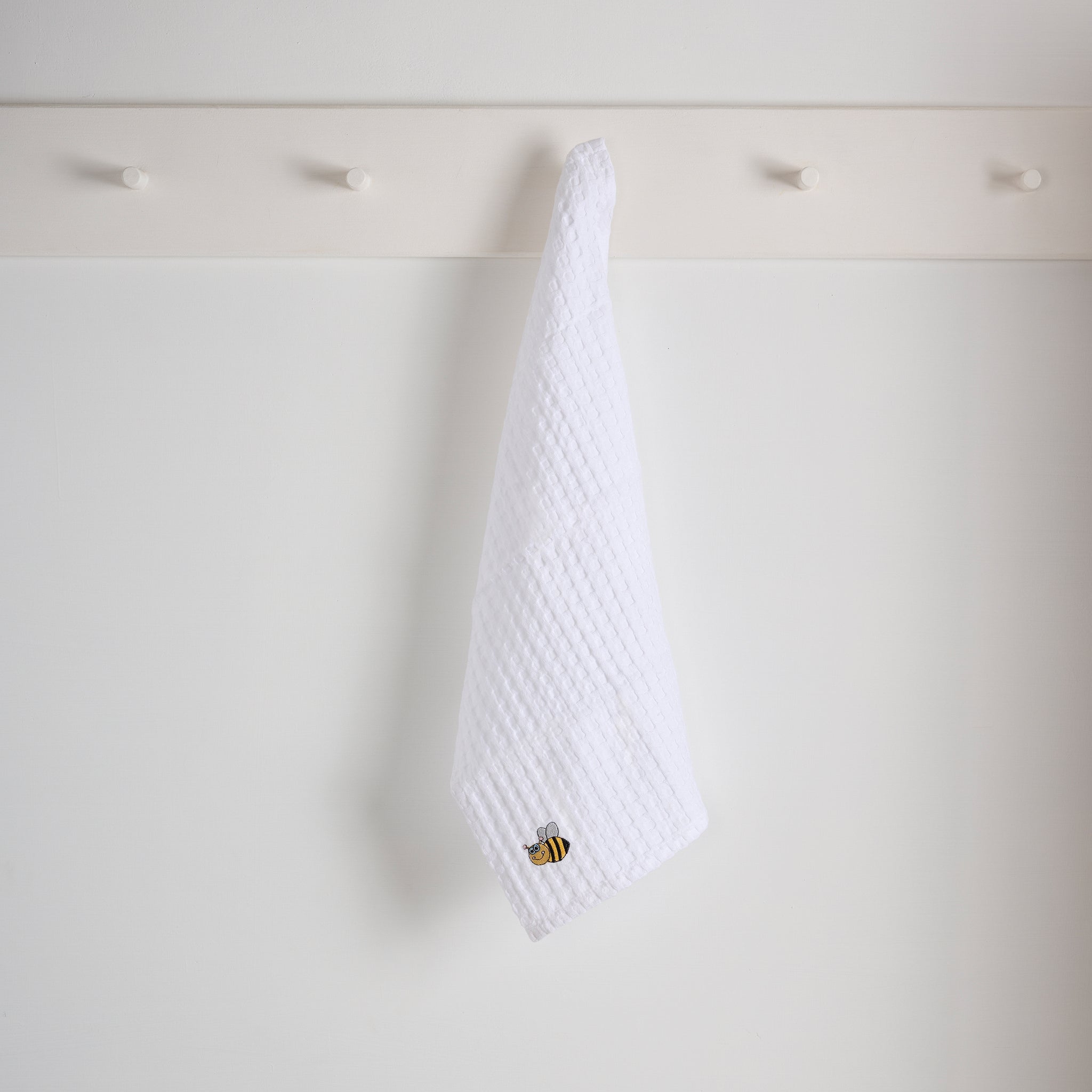 Smock Embroidered | Cotton | Waffle | Hand Towel
