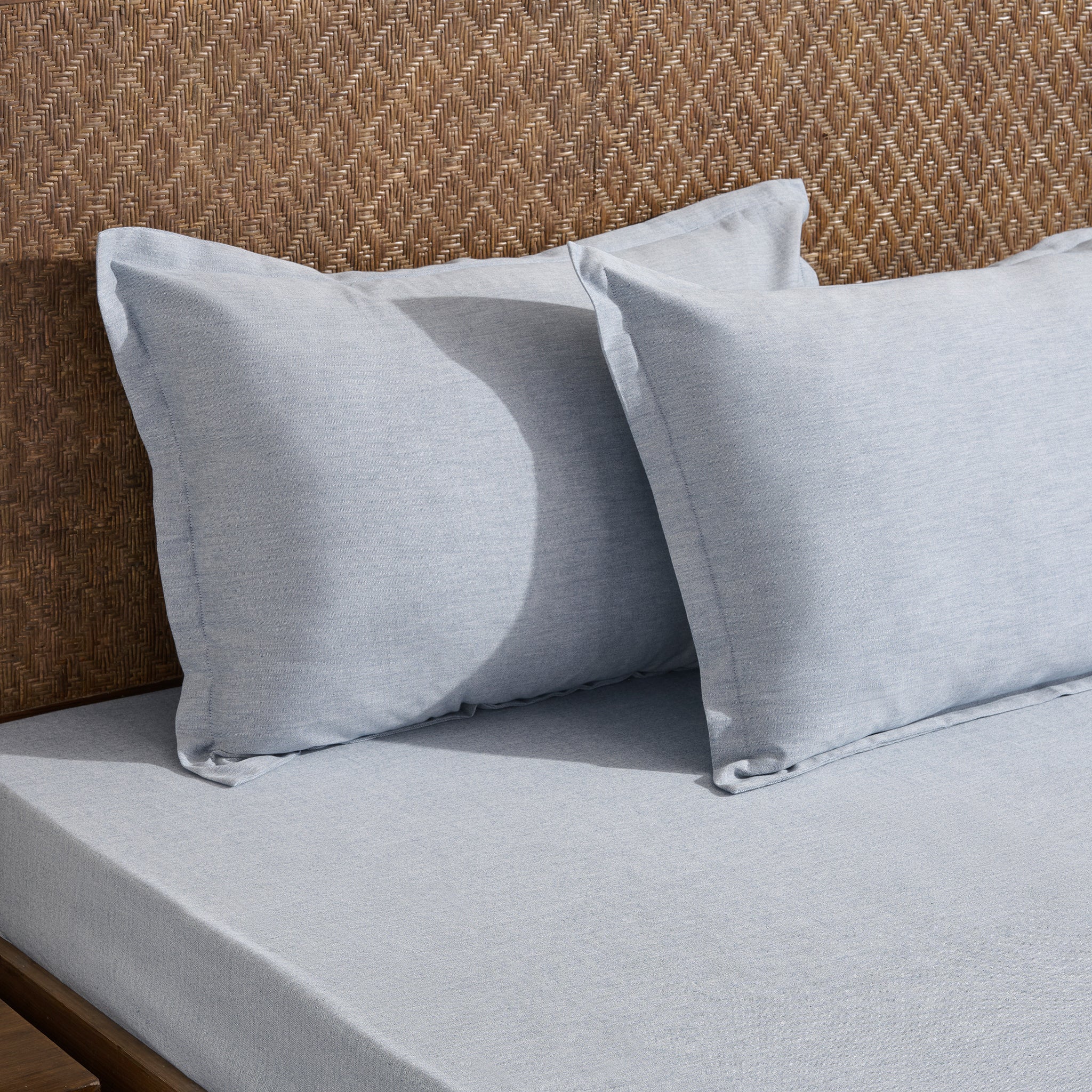 Juniper | Cotton Bamboo | Chambray | Bedsheet