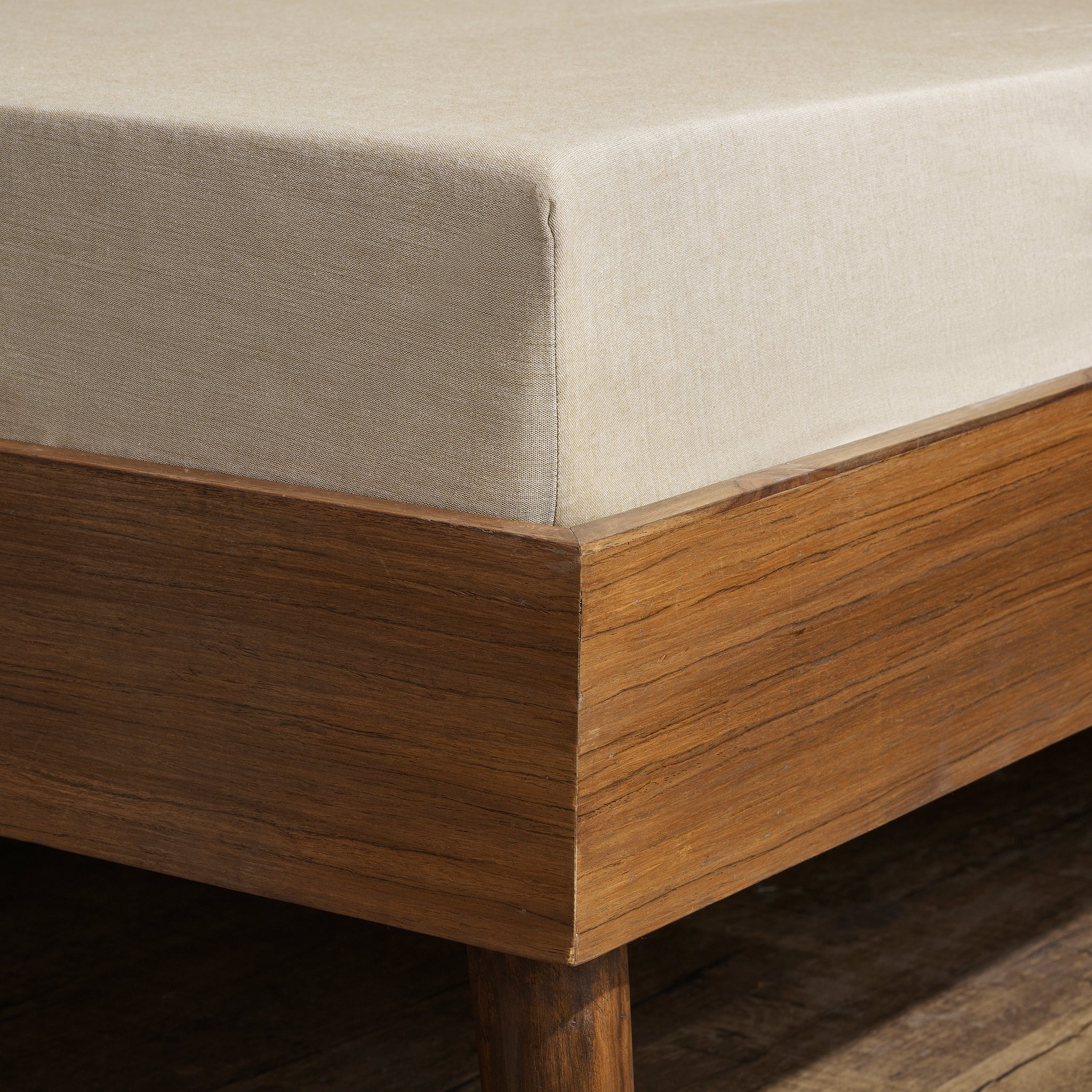 Ginger | Cotton Bamboo | Chambray | Bedsheet