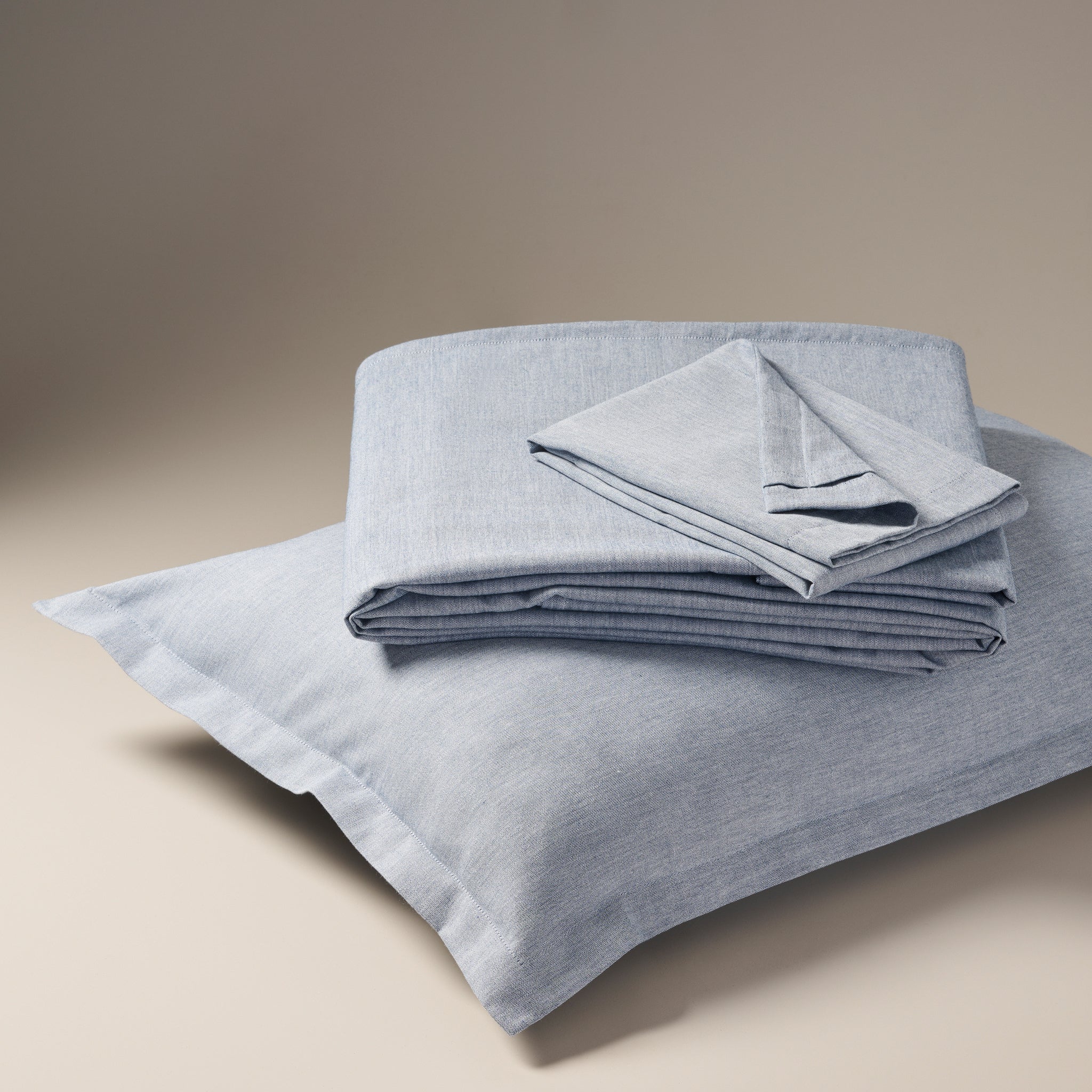 Juniper | Cotton Bamboo | Chambray | Bedsheet