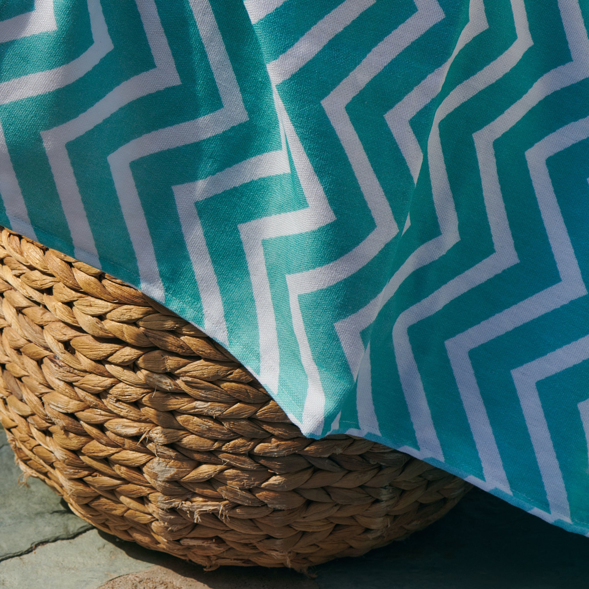 Chevron | Cotton | Hammam Terry | XL Bath Towel