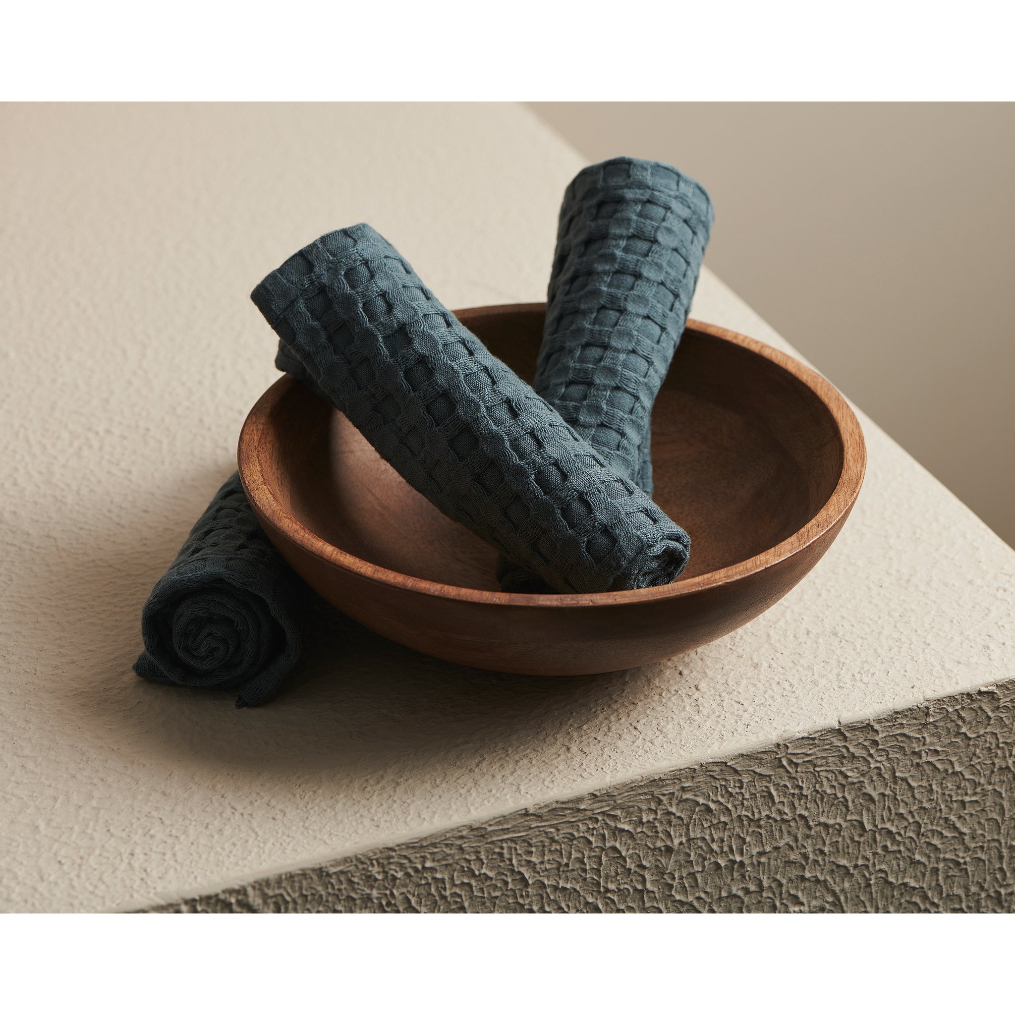 Storm | Cotton Bamboo | Waffle | Face Towel