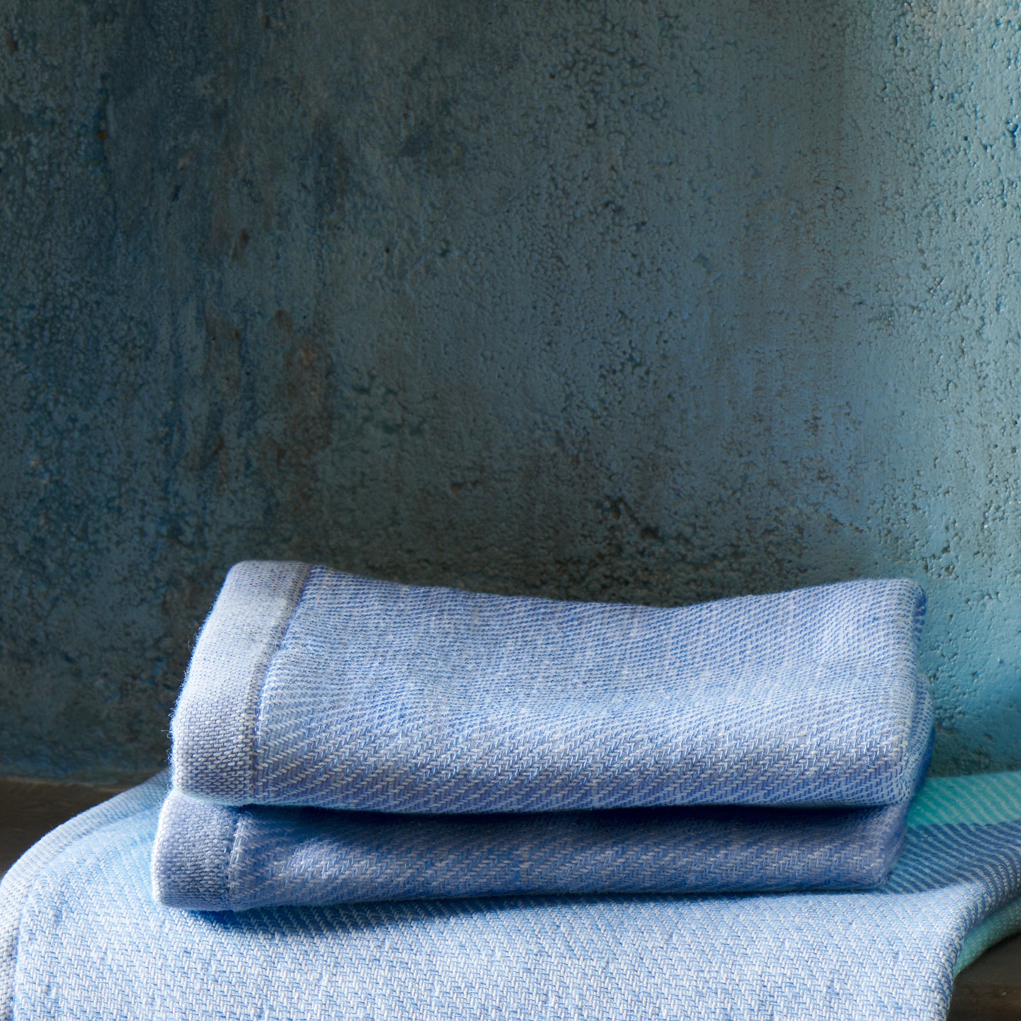 Cobalt | Cotton | Hammam Terry | Face towel