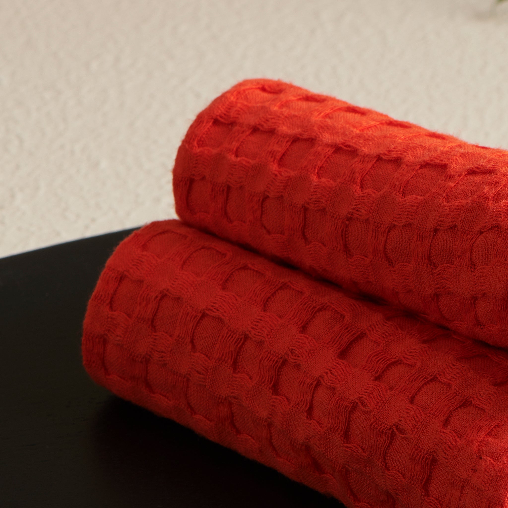 Heliconia | Cotton | Waffle | Face Towel